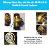BLUMKRAFT 2 Pcs Metal Radiator Adapter M28 x 1.0 -