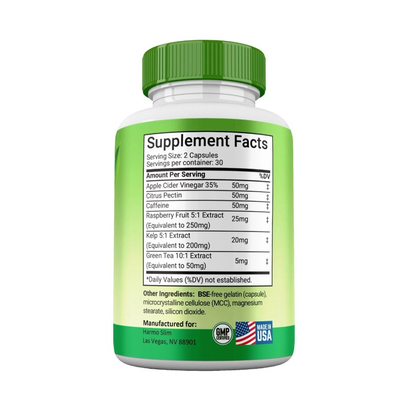 Harmo Slim Capsules, HarmoSlim Health & Wellness Supplement (3 Pack)