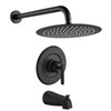 Replacement for Moen Shower Faucet Trim Kit, 12" Rainfall Showerhead,