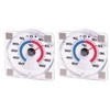 Westmark 2 Window Thermometers, Measuring Range from -50 °C to