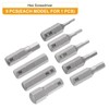 sourcing map 2pcs PH0 Magnetic Phillips Screwdriver Bit 1/4" Hex