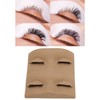 Lash Mannequin Head 2 Pairs Removable Replacement Eyes 3D Simulation
