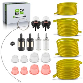 partszen AC04122 Fuel Line kit Primer Bulb Fuel Filter kit for Small Engine Zama Poulan Craftman Ryobi Homelite Husqvarna Chainsaw Trimmer Blower