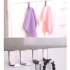 WYAN 6PCS Multifunctional Door Hook, Z Shaped Stainless Steel Hook,