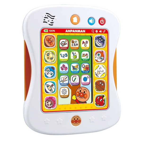 The Anpanman color pad learn playing