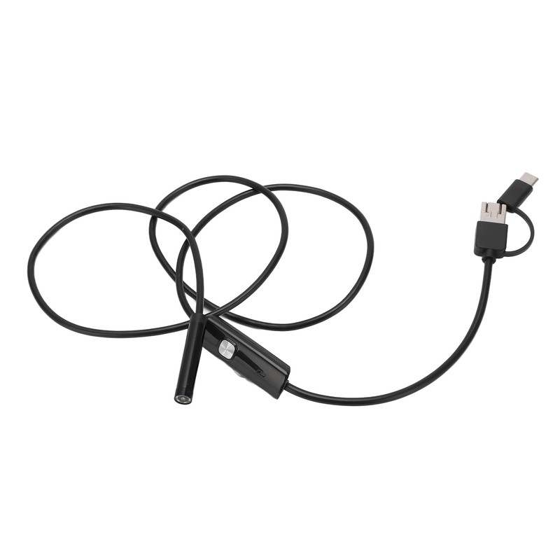 AN100‑8 8mm 3 in 1 Endoscope IP67 Waterproof 6LED Adjustable