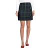 Lands' End Uniform Plaid Side Pleat Skort Above The Knee