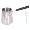 Turkish Coffee Pot 600ml Stainless Steel Glossy Surface High Temperature