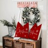 YCOLL Cushion Covers, Christmas Cushion Covers, Decorative Linen Cushion Covers