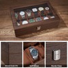 Ohuhu Watch Box, Watch Case, Watch Organizer 12 Slot Wood