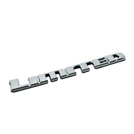 2 Pack 7inch TACOMA LIMITED EMBLEM 2012 2013 2014 GENUINE OEM (Chrome)