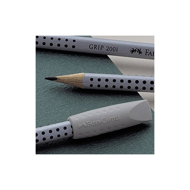 FABERCASTELL Radierer Grip 2001 Eraser Cap 2er 4005401870005