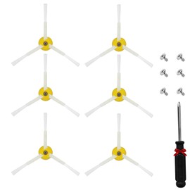 KiimSin 6pcs Replacement Side Brushes for iRobot Roomba 600 700 800 900 Series 675 692 694 677 671 614 850 860 865 866 870 871 880 885 886 890 90 960 960 85 981 Vacuum Cleaner Accessories