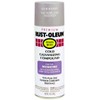 RUST-OLEUM COld Galvanizing Compound, Grays Flat Silver , 16oz. -