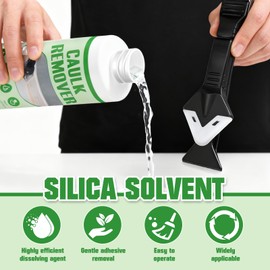 JAOJAO 200ml Caulk Remover, Strong Dissolving Silicone Caulk Remover