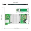 Vogzone M.2 to 10GbE RJ45 NIC, Single RJ45 Port with