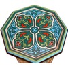 Moroccan Wood Side End Table Corner Coffee Handmade Hand Painted
