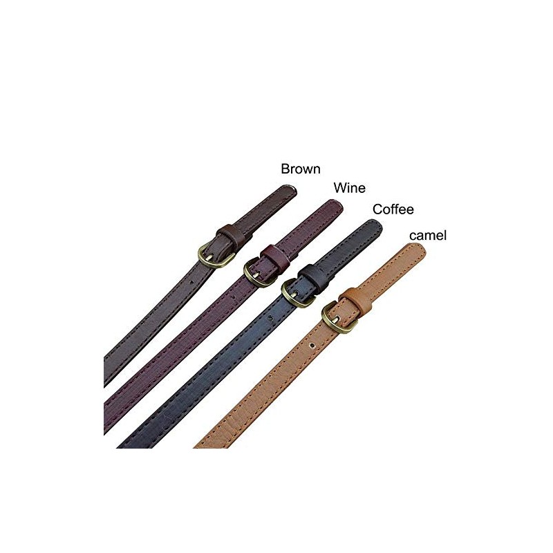 2 Pcs PU Leather Shoulder Bag Straps Adjustable Handbags Strap