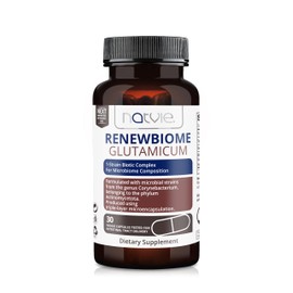 Renewbiome Glutamicum - Probiotic with Corynebacterium glutamicum - 5 billion CFU in 1 gastric juice resistant capsule - 30 capsules