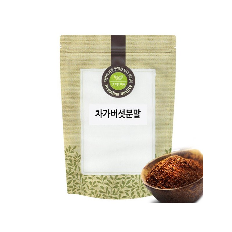 차가버섯 분말 가루 250g 러시아산 Chaga Mushroom Powder 250g Russian
