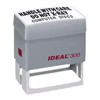 Ideal 300 Replacement Ink Pad Black Ink