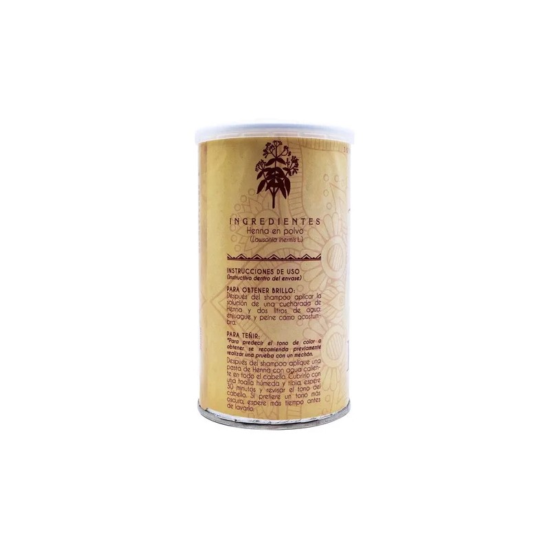 Henna Egipcia 150 G Da Brillo, Color Y Sedosidad Al