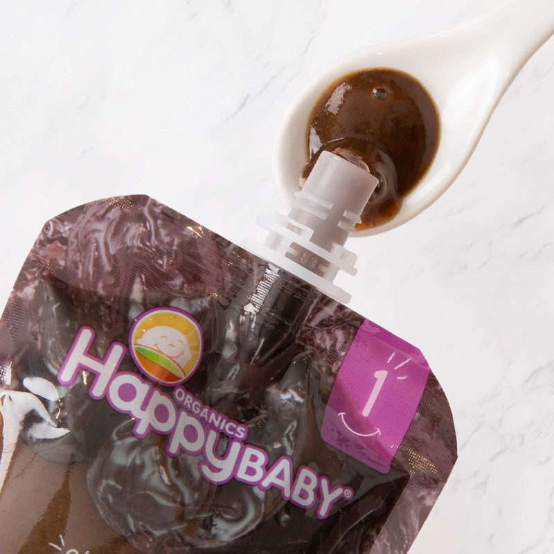 Happy Baby Clearly Crafted, Organic Baby Food, Stage 1, Prunes,