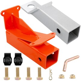 HQPASFY 093-1136-23 Hitch Kit with Pin 2" Hitch Receiver 093-1136-98 & 093-1111-00 Compatible with Bad Boy, 2021 & Up Maverick - Orange
