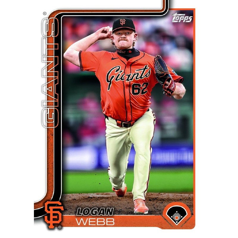 2025 Topps Series 1 San Francisco Giants Baseball Card Team