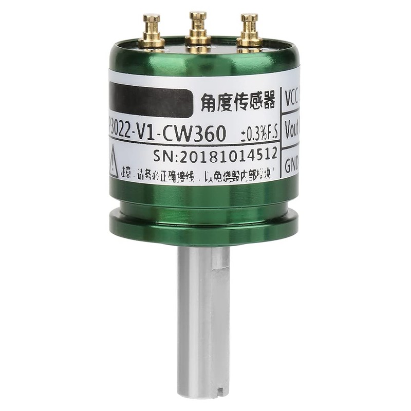 Rotatable Hall Angle Sensor, 0.088° High Resolution 0‑360 Degrees Hall