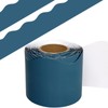 Fancy Land Slate Blue Bulletin Board Border Scalloped Border Trim