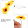 Baluue 2pcs Sunflower Floral Headband and Hair Clip Stylish Accessories