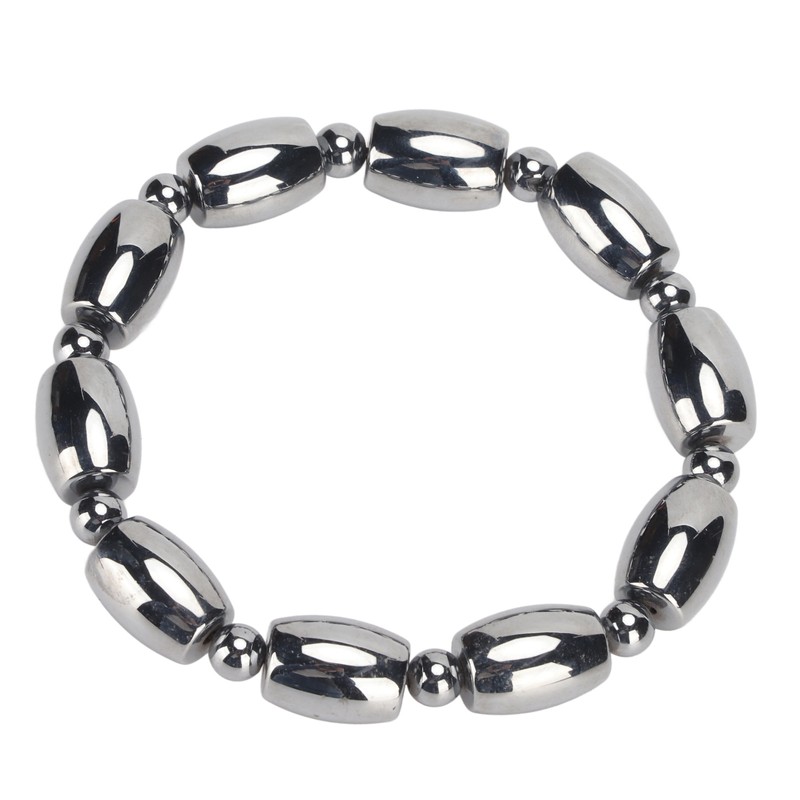Terahertz Bracelet Relieve Fatigue Promote Circulation Bucket Round Shapes Beads