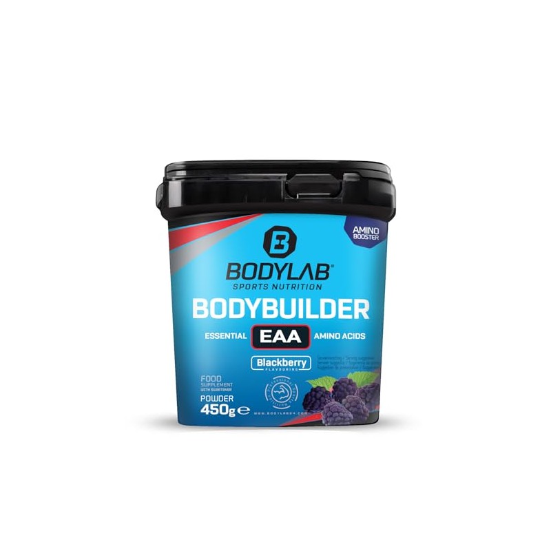Bodylab24 Bodybuilder EAA Blackberry 450g,