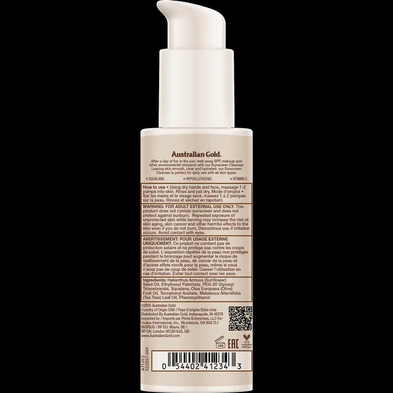 Australian Gold Sunscreen Cleanser