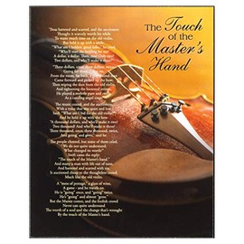 Dicksons Touch of Master's Hand Natural Brown 10 x 8 MDF Wood Decorative Framed Sign