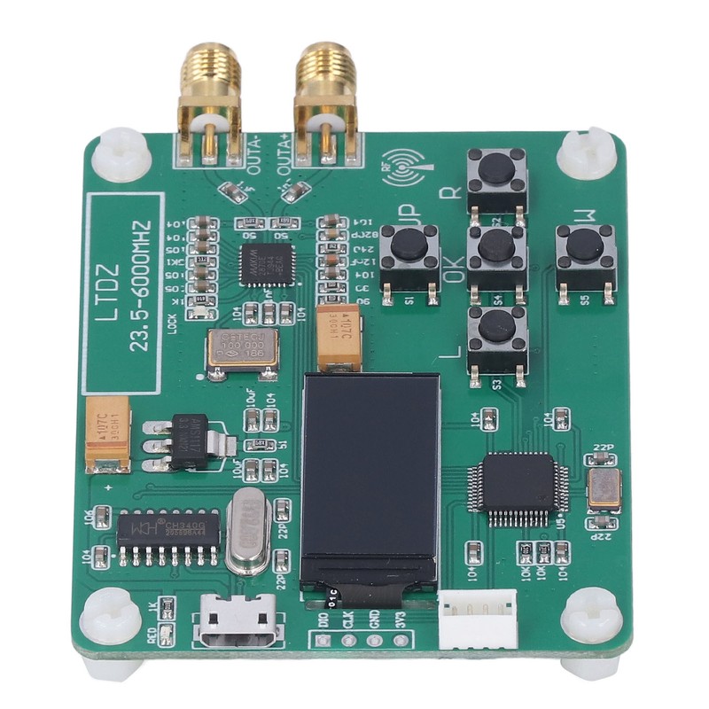 Signal Source Module Generator Board 23.5‑6000MHz Electronic Component USB 5V