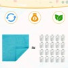 12Pcs Microfibre Cleaning Cloths, Random Colours, Lint-Free, Streak-Free, Super Absorbent