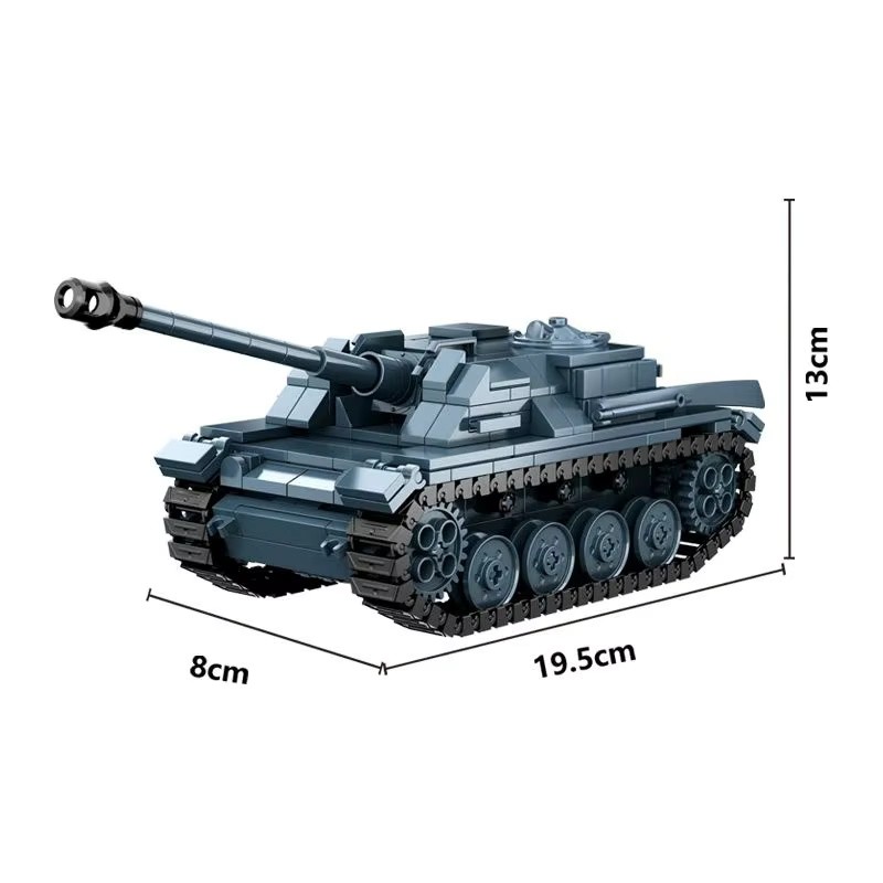 Military Armored Vehicle Building Block Model Kits, Small Brick Construction