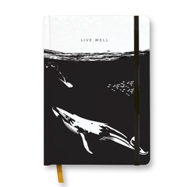 TOKEN Live Well Planner - Premium Undated Daily, Weekly, Monthly Planner with Ultra Soft Touch Pages, Layflat Design, Hard Cover, Eco-Friendly Paper, Removable Notebook & Sketchbook Pages, Convenient Tear-Away Greeting Cards, Handy Pocket, Award-Winning 