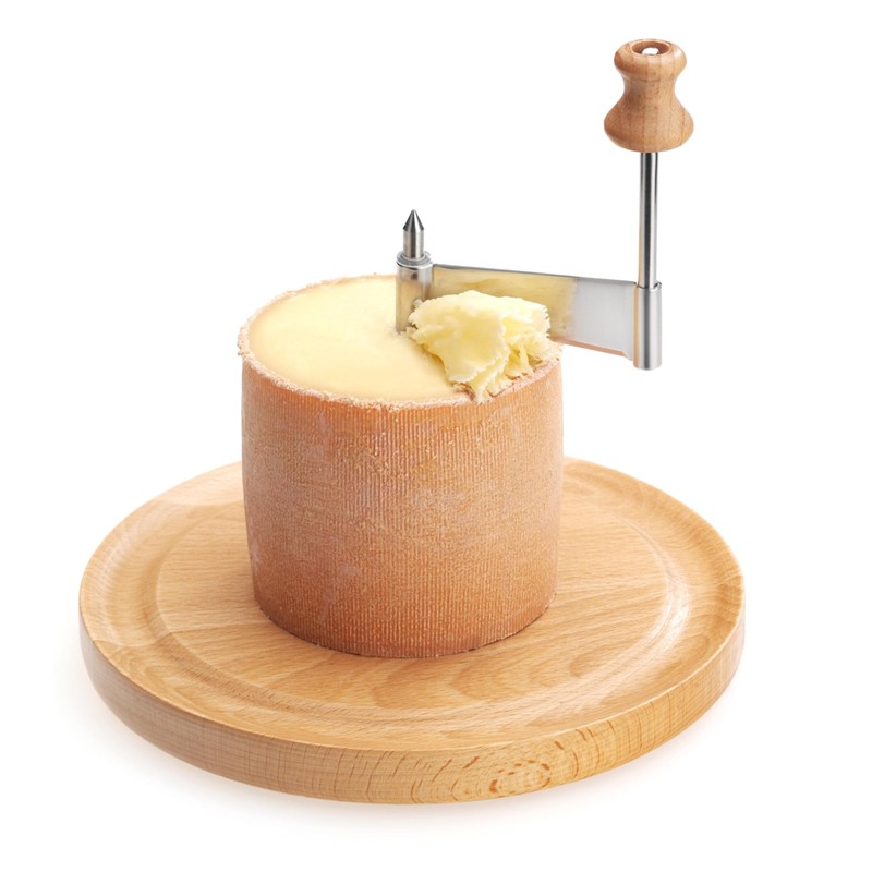 Kela 77085 Luxury Cheese Slicer Beech Wood ø 21.5 cm