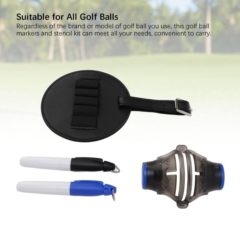 Golf Ball Line Marker Tool ABS Golf Ball Liner Drawing