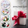 4-Piece Cat Embroidery Kit for Beginners, Needle Point Kit Adults