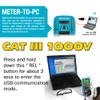 allsun Automotive Dwell Meter Digital Multimeter Autoranging TRMS 5999 Counts