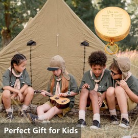 Confirmation Gifts for Boys Son Baptism Gifts for Boys First Commuion Gifts for Boys Bible Verse Compass for Boy Birthday Gifts from Mom Dad for Teens Graduation Gifts Compass Valentines Day Gifts