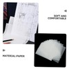 Gadpiparty 50 Pack Translucent Craft Paper Sheets Parchment Baking Rounds