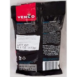 Venco Mint Licorice Buttons (Mintnopjes) Pack of 3 Dutch Salmiak