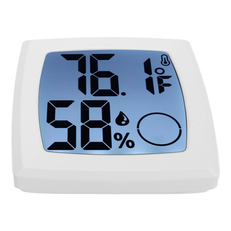 Multifunctional Indoor Thermometer Tabletop Thermo Hygrometer Minimalist Digital Hygrometer
