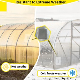 Chicarry Greenhouse Repair Tape, 6 mil 4" x 108' Greenhouse Tape, Heavy Duty UV Resist...