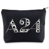 BWWKTOP Evelyn Googly Eyes - Bolsa de maquillaje A24 con
